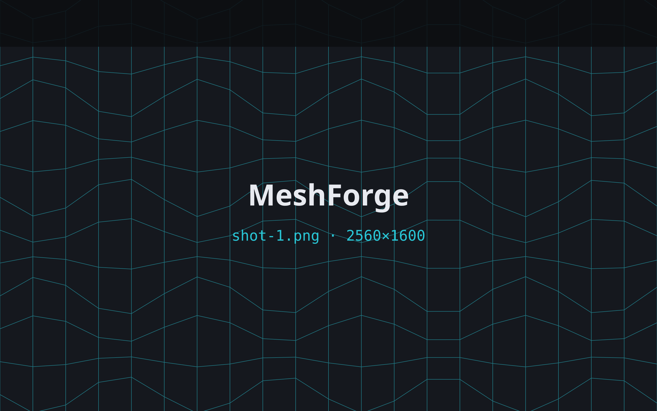 MeshForge screenshot
